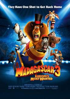 Madagascar 3 2012 Dual Audio Hindi 480p 300MB Movies4u